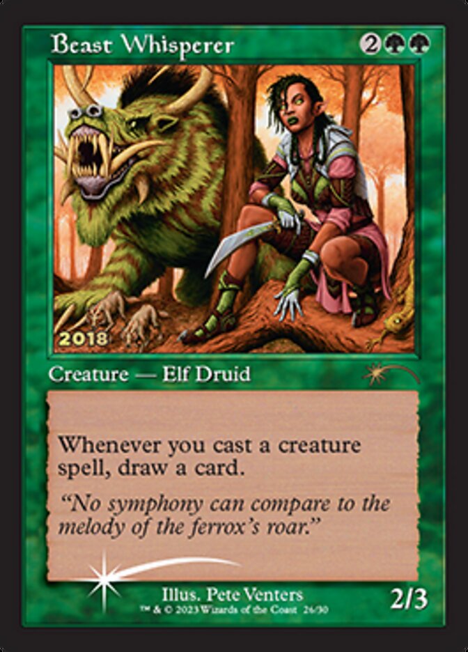 Beast Whisperer [30th Anniversary Promos] | Empire Gaming NC