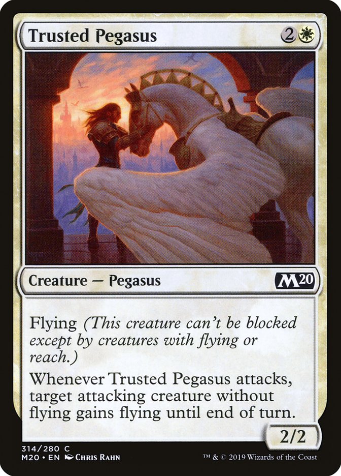 Trusted Pegasus [Core Set 2020] | Empire Gaming NC