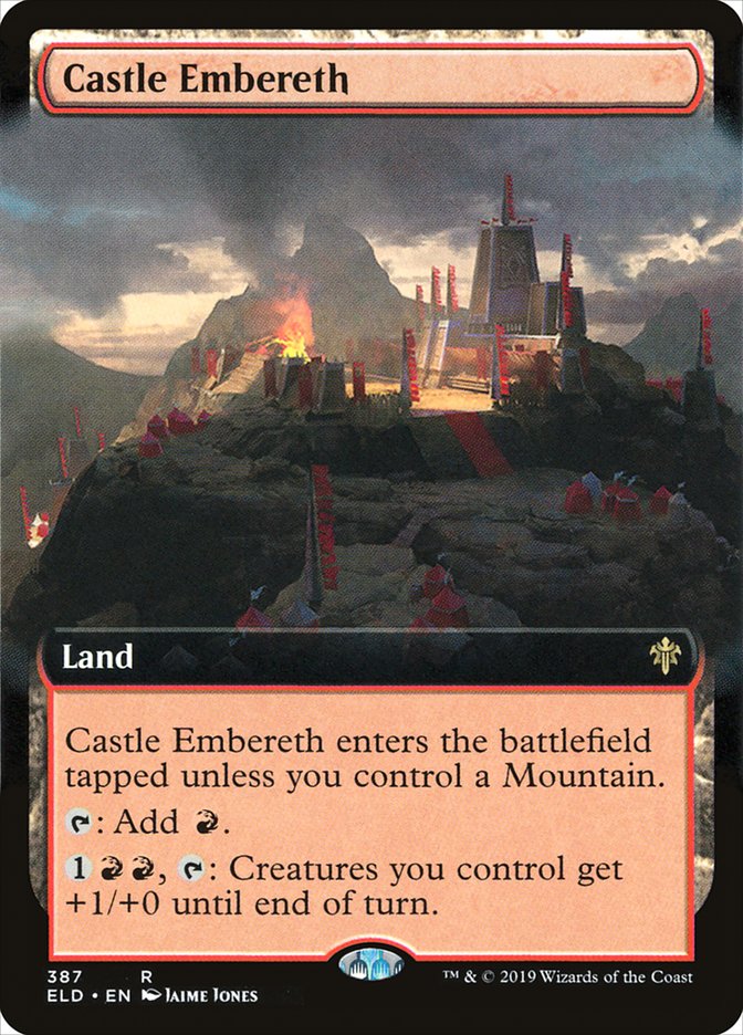 Castle Embereth (Extended Art) [Throne of Eldraine] | Empire Gaming NC