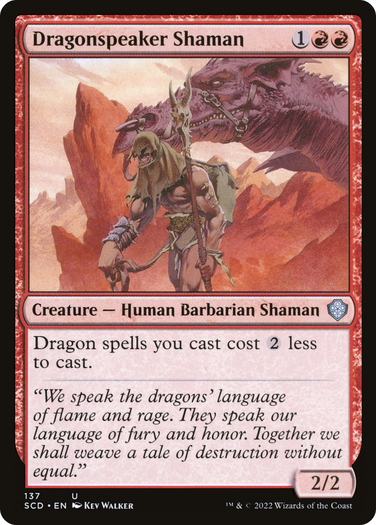 Dragonspeaker Shaman [Starter Commander Decks] | Empire Gaming NC