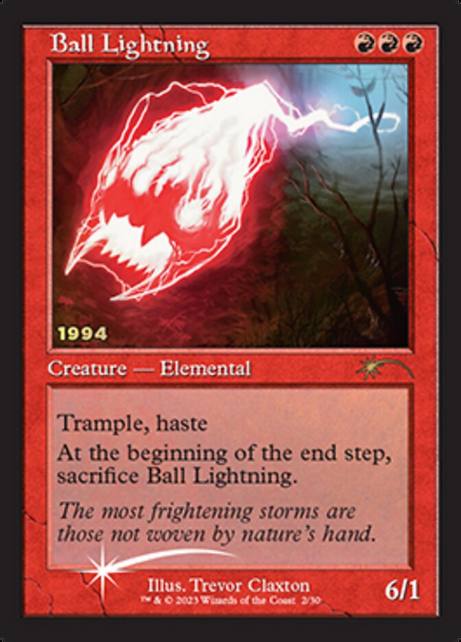 Ball Lightning [30th Anniversary Promos] | Empire Gaming NC