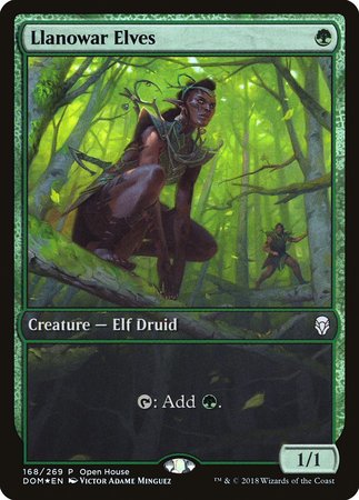 Llanowar Elves [Dominaria Promos] | Empire Gaming NC