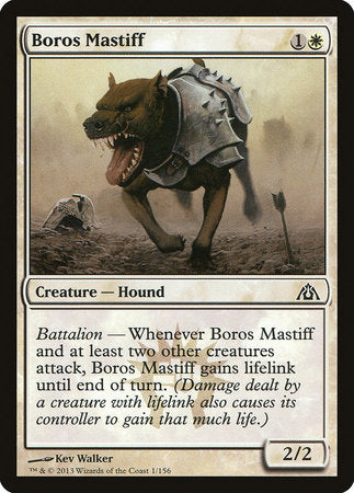 Boros Mastiff [Dragon's Maze] | Empire Gaming NC