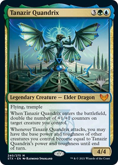 Tanazir Quandrix (Promo Pack) [Strixhaven: School of Mages Promos] | Empire Gaming NC