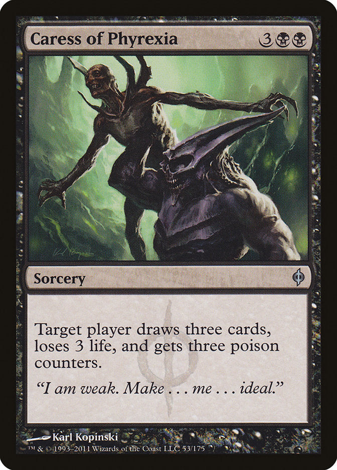 Caress of Phyrexia [New Phyrexia] | Empire Gaming NC