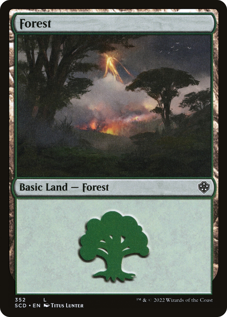 Forest (352) [Starter Commander Decks] | Empire Gaming NC