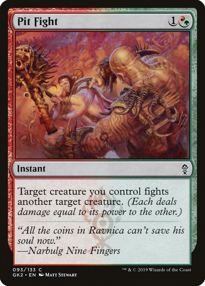 Pit Fight [Ravnica Allegiance Guild Kit] | Empire Gaming NC