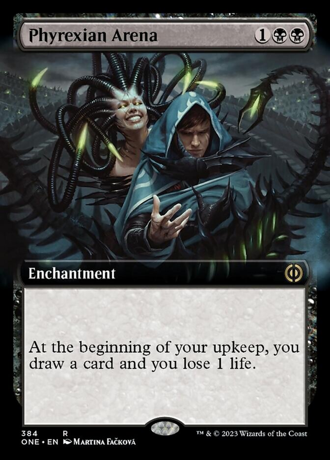 Phyrexian Arena (Extended Art) [Phyrexia: All Will Be One] | Empire Gaming NC