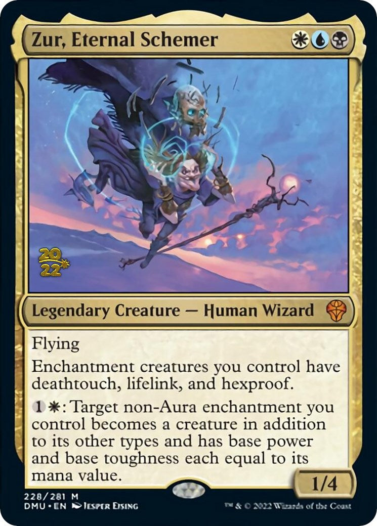 Zur, Eternal Schemer [Dominaria United Prerelease Promos] | Empire Gaming NC