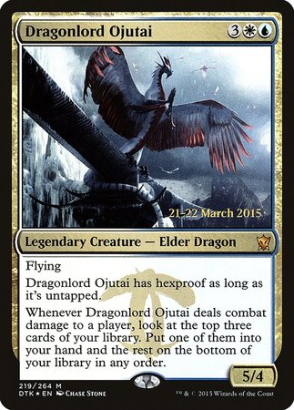 Dragonlord Ojutai [Dragons of Tarkir Promos] | Empire Gaming NC