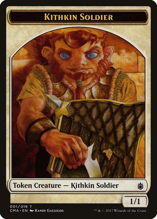 Kithkin Soldier Token (001) [Commander Anthology Tokens] | Empire Gaming NC