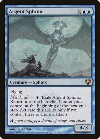 Argent Sphinx [Scars of Mirrodin] | Empire Gaming NC