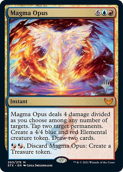 Magma Opus (Promo Pack) [Strixhaven: School of Mages Promos] | Empire Gaming NC