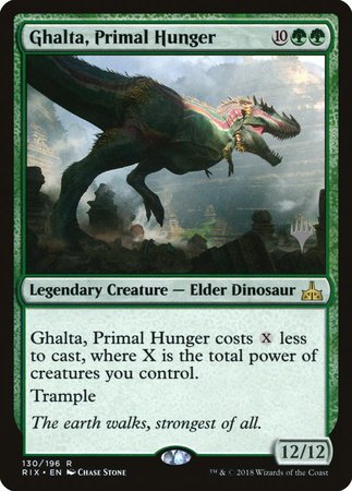 Ghalta, Primal Hunger [Rivals of Ixalan Promos] | Empire Gaming NC