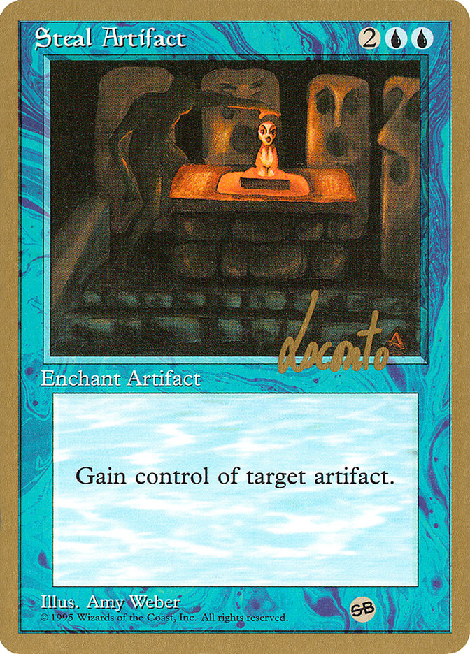 Steal Artifact (Michael Loconto) (SB) [Pro Tour Collector Set] | Empire Gaming NC