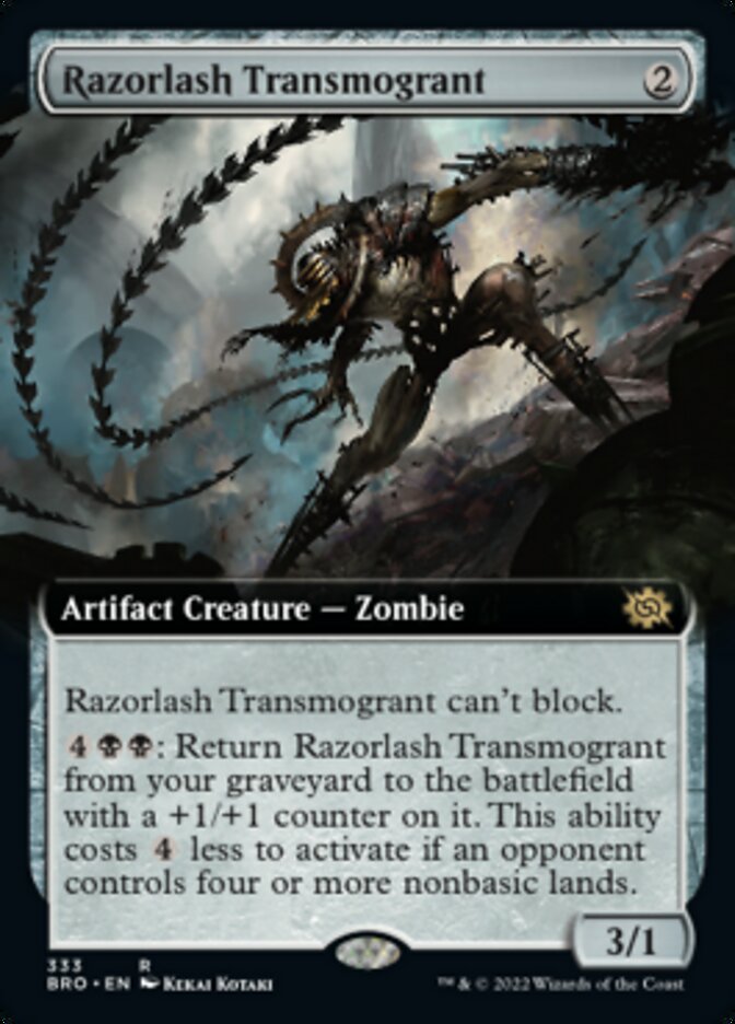 Razorlash Transmogrant (Extended Art) [The Brothers' War] | Empire Gaming NC