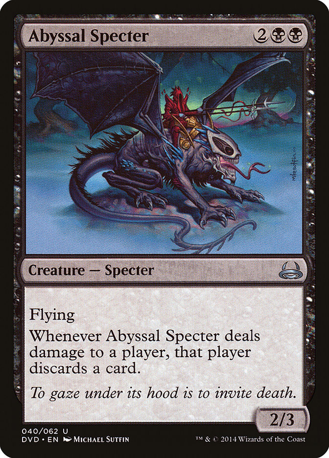 Abyssal Specter (Divine vs. Demonic) [Duel Decks Anthology] | Empire Gaming NC