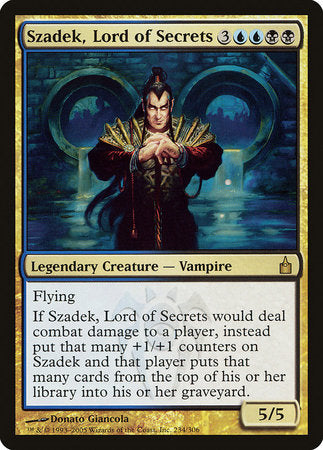 Szadek, Lord of Secrets [Ravnica: City of Guilds] | Empire Gaming NC