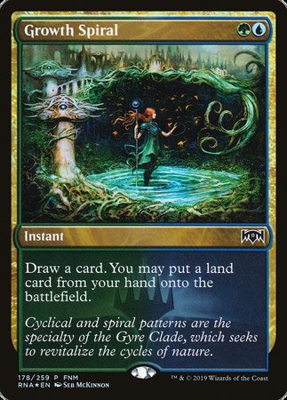 Growth Spiral [Ravnica Allegiance Promos] | Empire Gaming NC