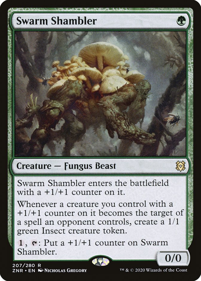 Swarm Shambler [Zendikar Rising] | Empire Gaming NC