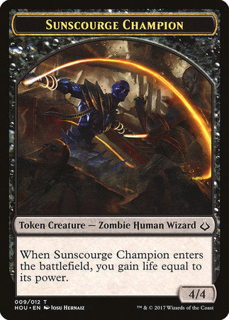 Sunscourge Champion Token [Hour of Devastation Tokens] | Empire Gaming NC