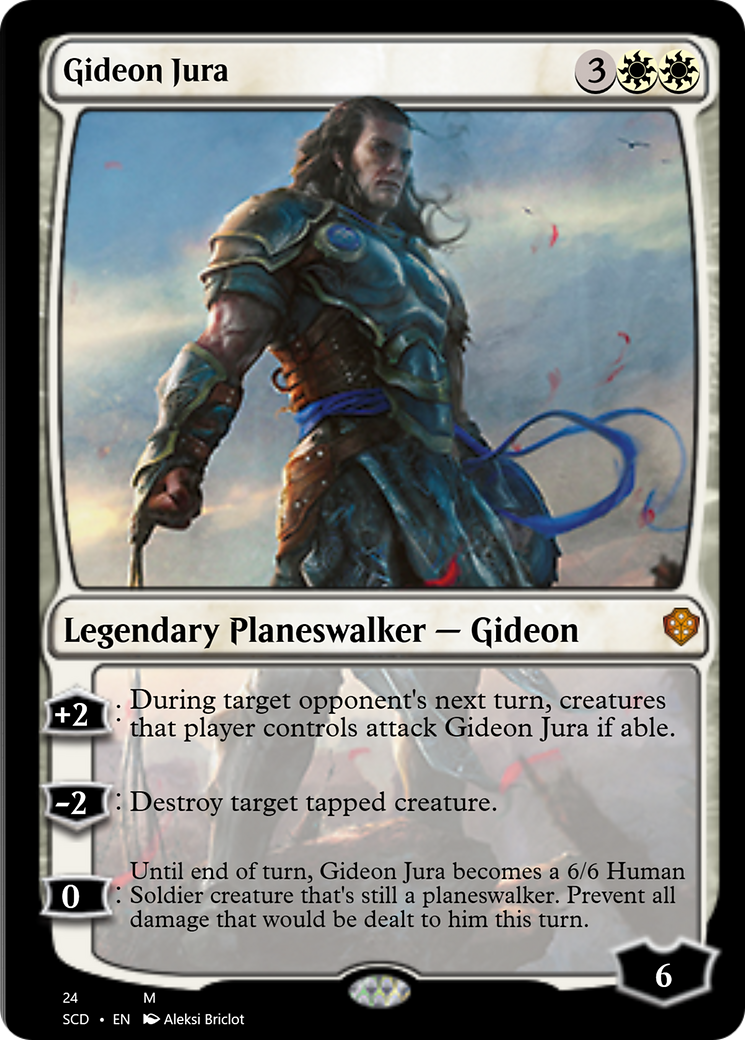 Gideon Jura [Starter Commander Decks] | Empire Gaming NC