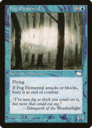 Fog Elemental [Weatherlight] | Empire Gaming NC