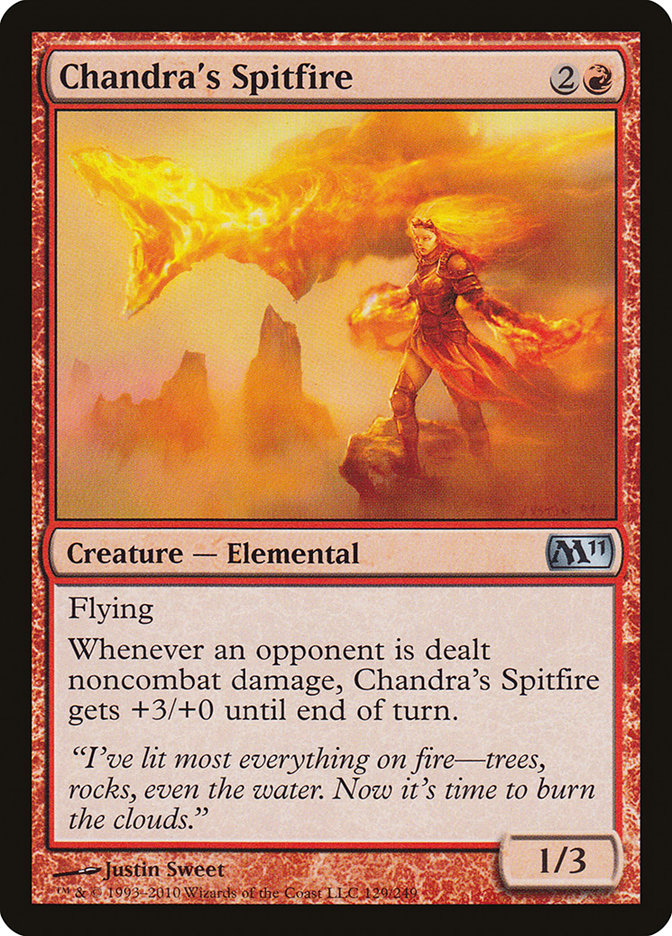 Chandra's Spitfire [Magic 2011] | Empire Gaming NC