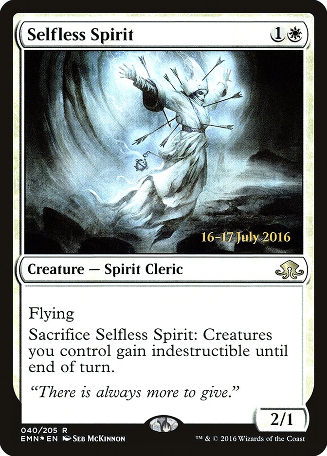 Selfless Spirit [Eldritch Moon Promos] | Empire Gaming NC