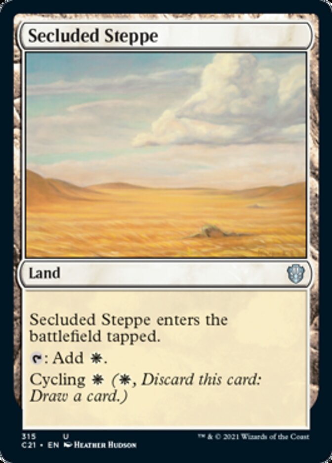 Secluded Steppe [Commander 2021] | Empire Gaming NC