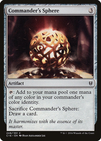 Commander's Sphere [Commander 2016] | Empire Gaming NC