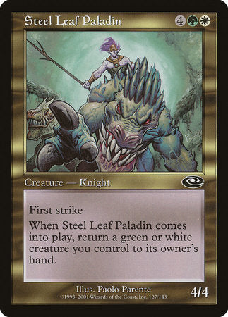 Steel Leaf Paladin [Planeshift] | Empire Gaming NC