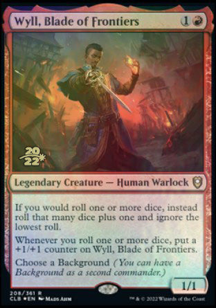 Wyll, Blade of Frontiers [Commander Legends: Battle for Baldur's Gate Prerelease Promos] | Empire Gaming NC