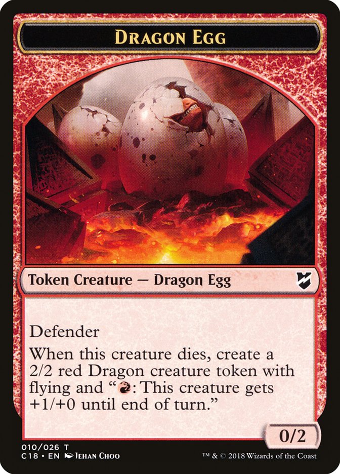 Dragon Egg [Commander 2018 Tokens] | Empire Gaming NC