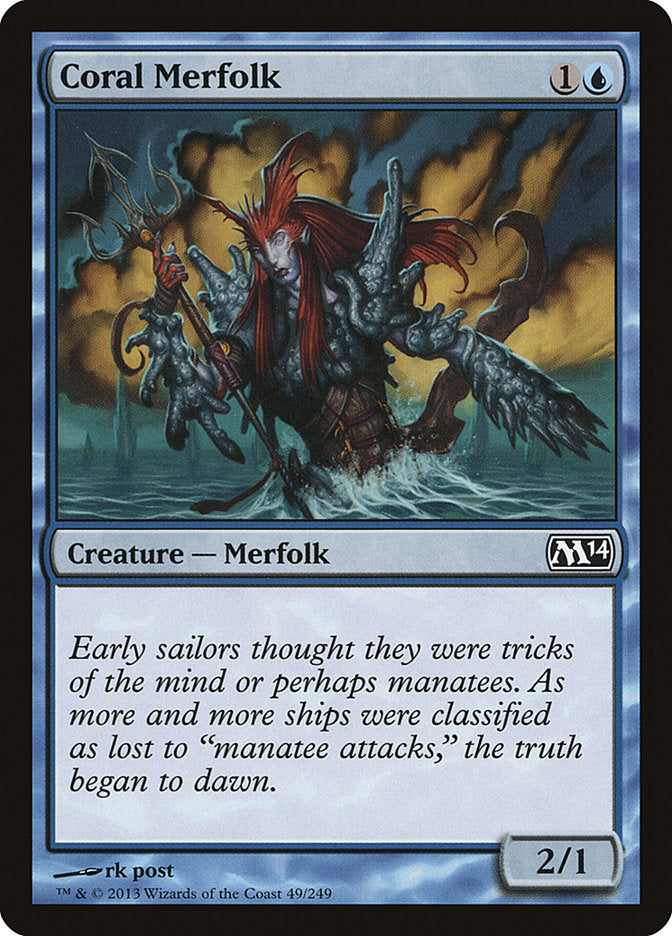 Coral Merfolk [Magic 2014] | Empire Gaming NC