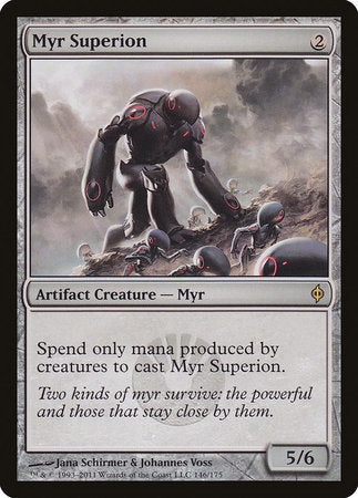 Myr Superion [New Phyrexia] | Empire Gaming NC