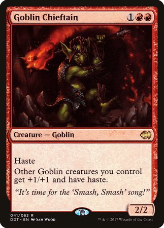 Goblin Chieftain [Duel Decks: Merfolk vs. Goblins] | Empire Gaming NC