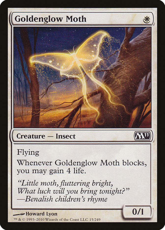 Goldenglow Moth [Magic 2011] | Empire Gaming NC