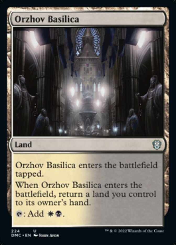 Orzhov Basilica [Dominaria United Commander] | Empire Gaming NC