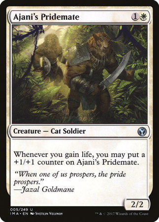 Ajani's Pridemate [Iconic Masters] | Empire Gaming NC