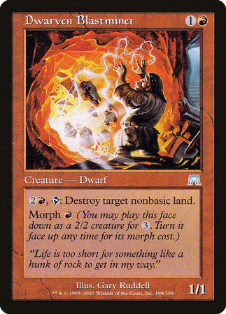 Dwarven Blastminer [Onslaught] | Empire Gaming NC