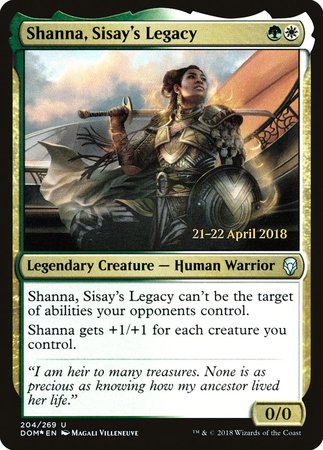 Shanna, Sisay's Legacy [Dominaria Promos] | Empire Gaming NC