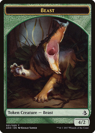 Beast Token [Amonkhet Tokens] | Empire Gaming NC