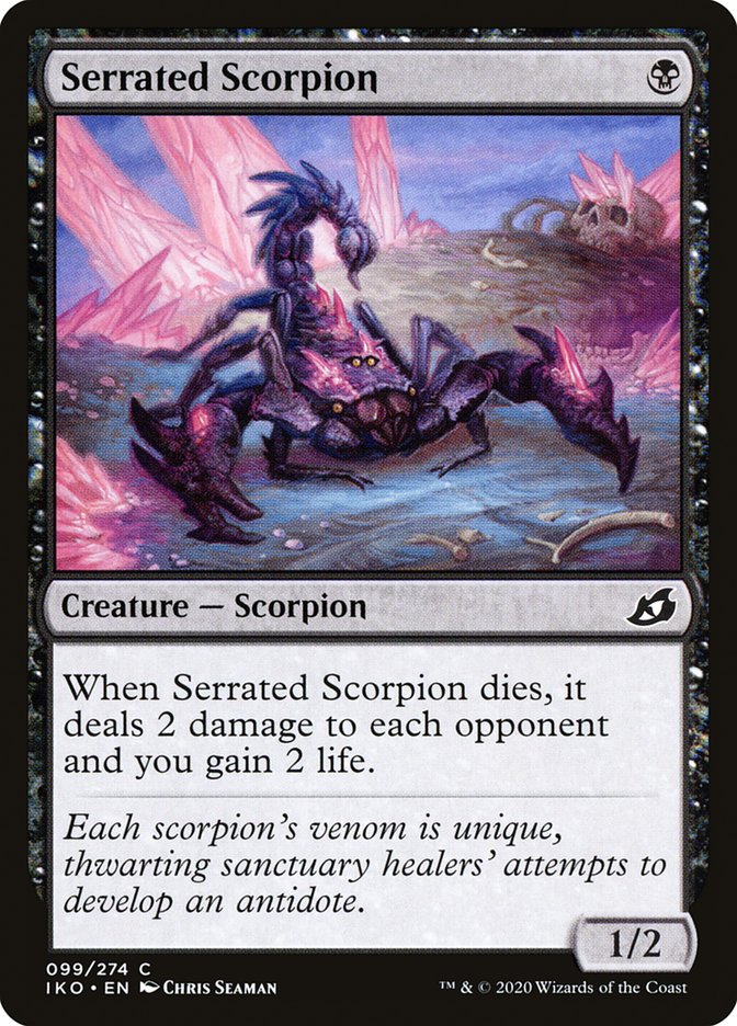 Serrated Scorpion [Ikoria: Lair of Behemoths] | Empire Gaming NC