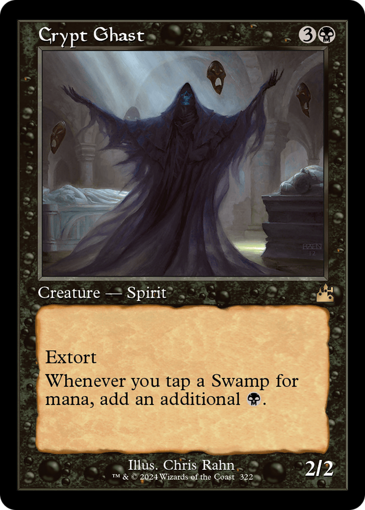 Crypt Ghast (Retro Frame) [Ravnica Remastered] | Empire Gaming NC