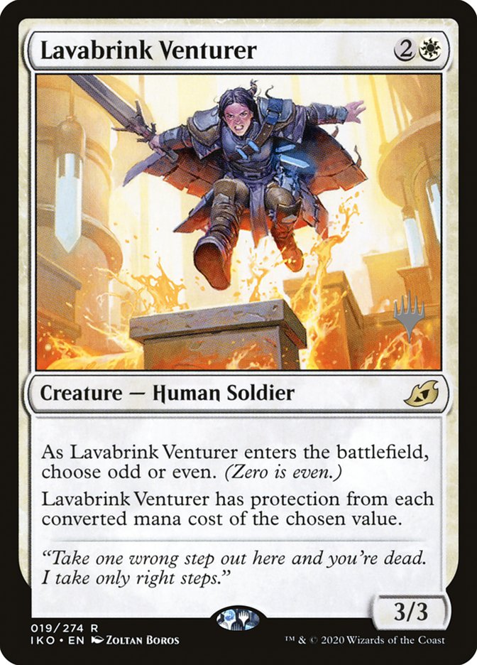 Lavabrink Venturer (Promo Pack) [Ikoria: Lair of Behemoths Promos] | Empire Gaming NC