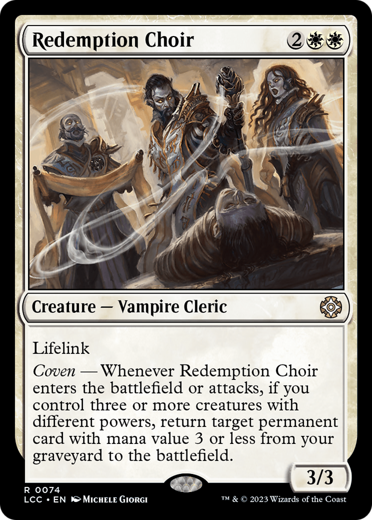 Redemption Choir [The Lost Caverns of Ixalan Commander] | Empire Gaming NC