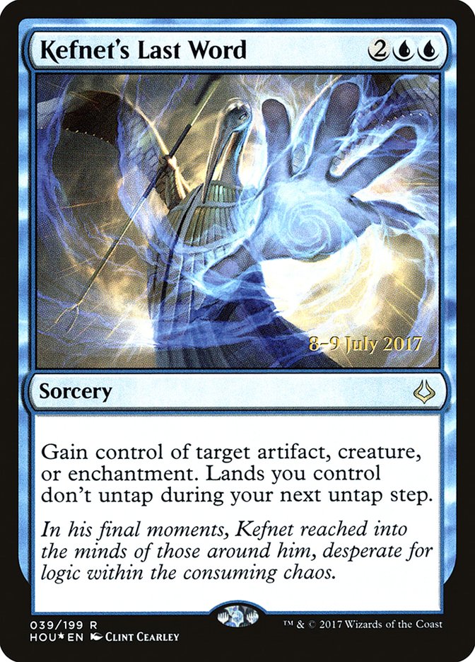 Kefnet's Last Word  [Hour of Devastation Prerelease Promos] | Empire Gaming NC