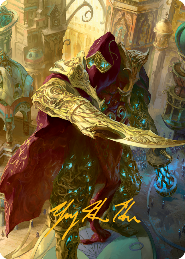 Baral, Chief of Compliance Art Card (Gold-Stamped Signature) [March of the Machine Art Series] | Empire Gaming NC