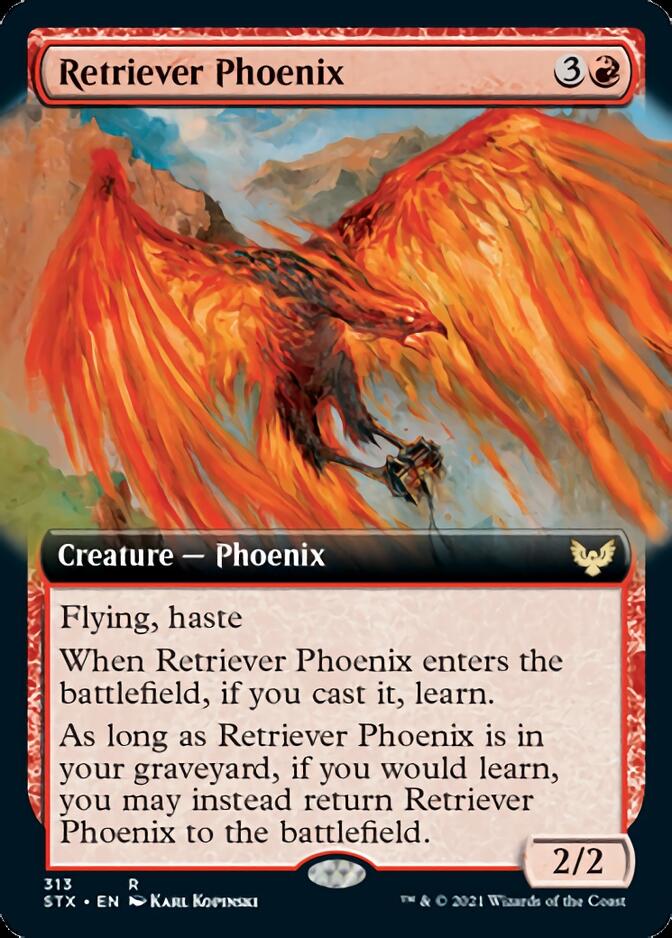 Retriever Phoenix (Extended) [Strixhaven: School of Mages] | Empire Gaming NC